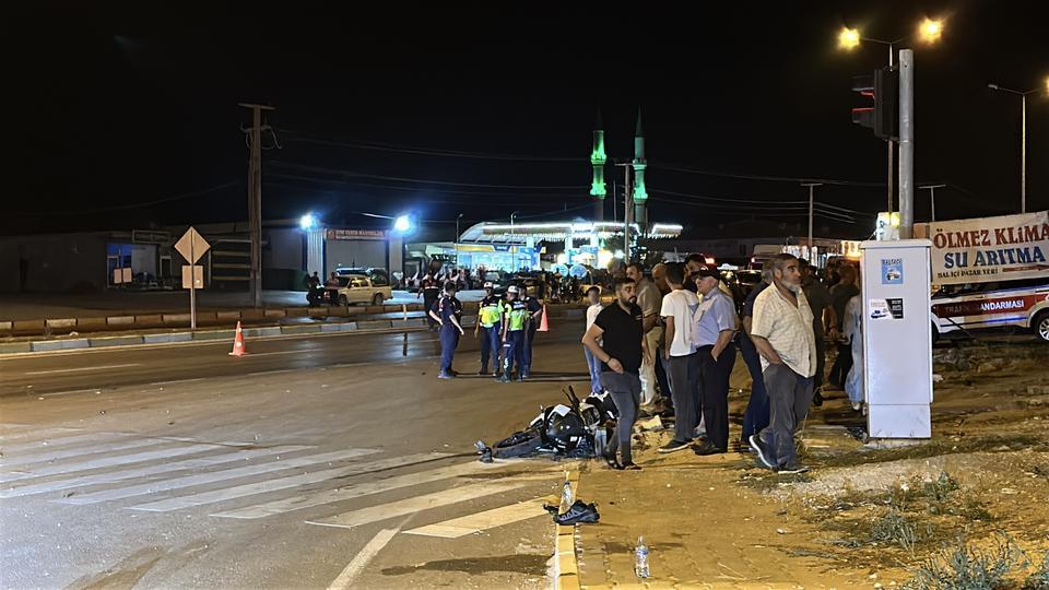 Motosiklet kazası 14 yaşındaki çocuğu hayattan koparttı