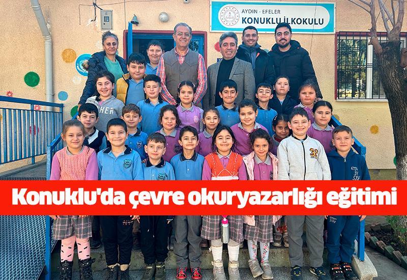 Konuklu'da çevre okuryazarlığı eğitimi