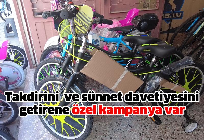 Takdir belgesi ve sünnet davetiyesini getirenlere özel kampanya