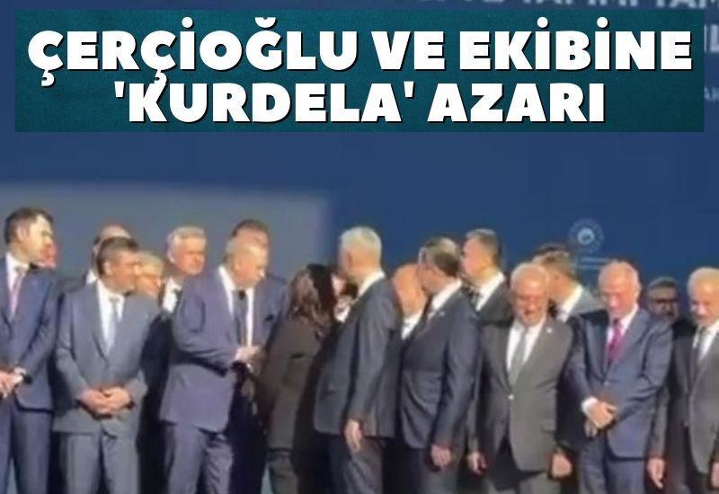 Çerçioğlu ve ekibine 'kurdela' azarı