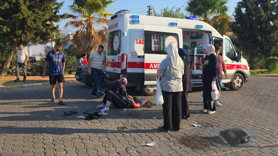 Aydın’da tehlike saçan yolda kaza: 2 ağır yaralı