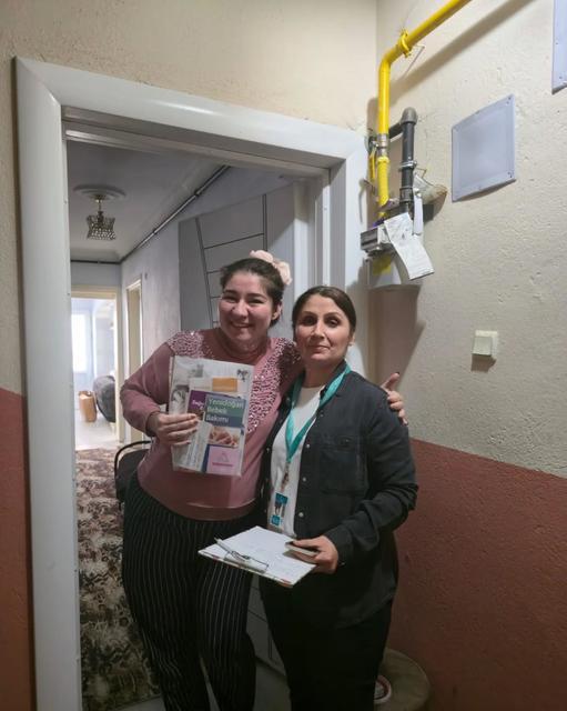 Nazilli’de anne adaylarına birebir ebe desteği