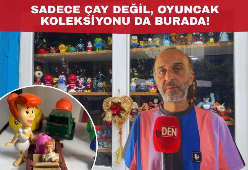 Sadece çay değil, oyuncak koleksiyonu da burada!
