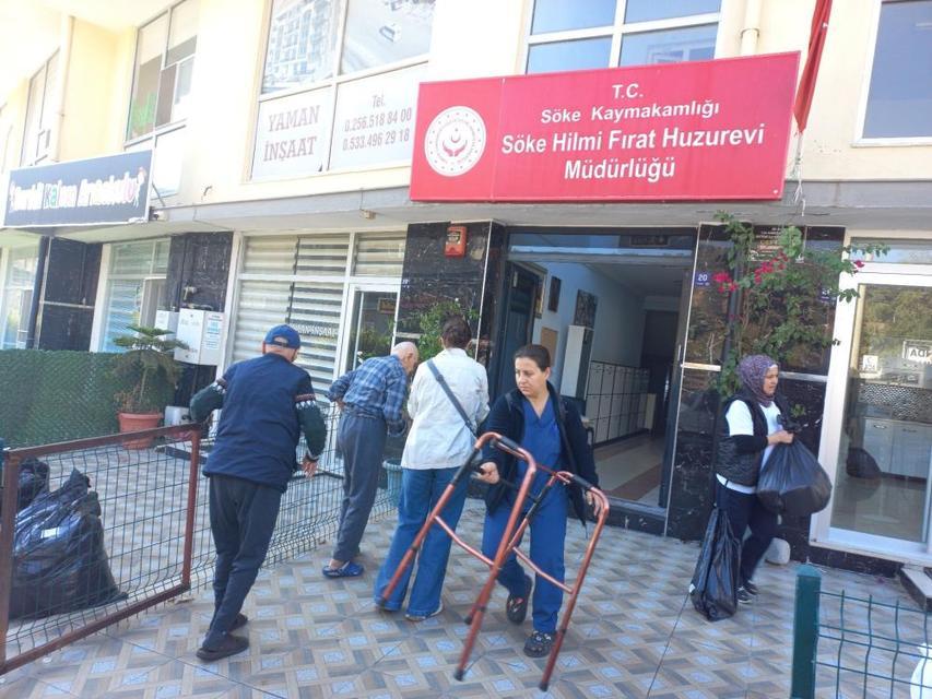 Söke Hilmi Fırat Huzurevi 23 yıl sonra yeni binasına taşındı