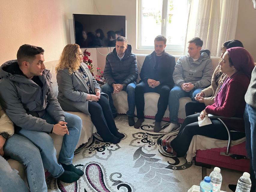 KAYMAKAM DOĞRU ŞEHİT AİLESİNİ YALNIZ BIRAKMADI