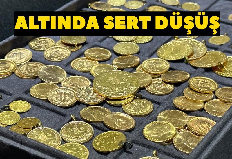 Altında sert düşüş