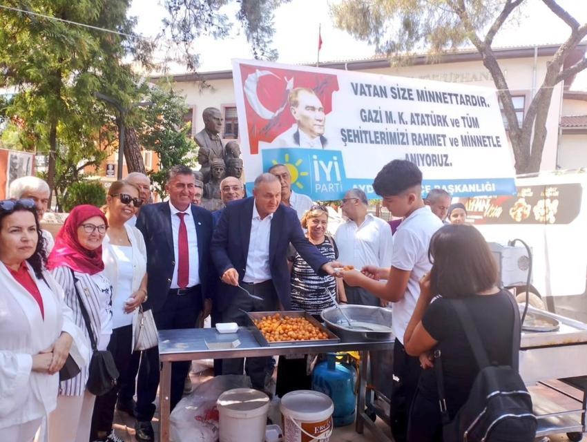 İYİ Parti Aydın’dan şehitler için lokma hayrı