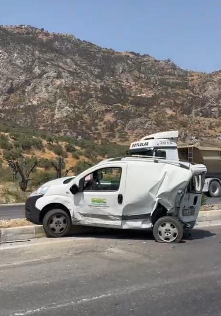 Aydın-Söke yolunda korkunç kaza