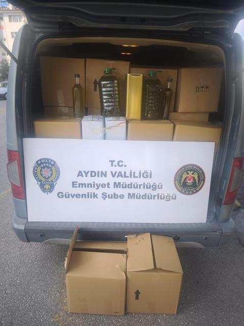 Aydın’da bin 324 litre bitkisel karışım yağ ele geçirildi