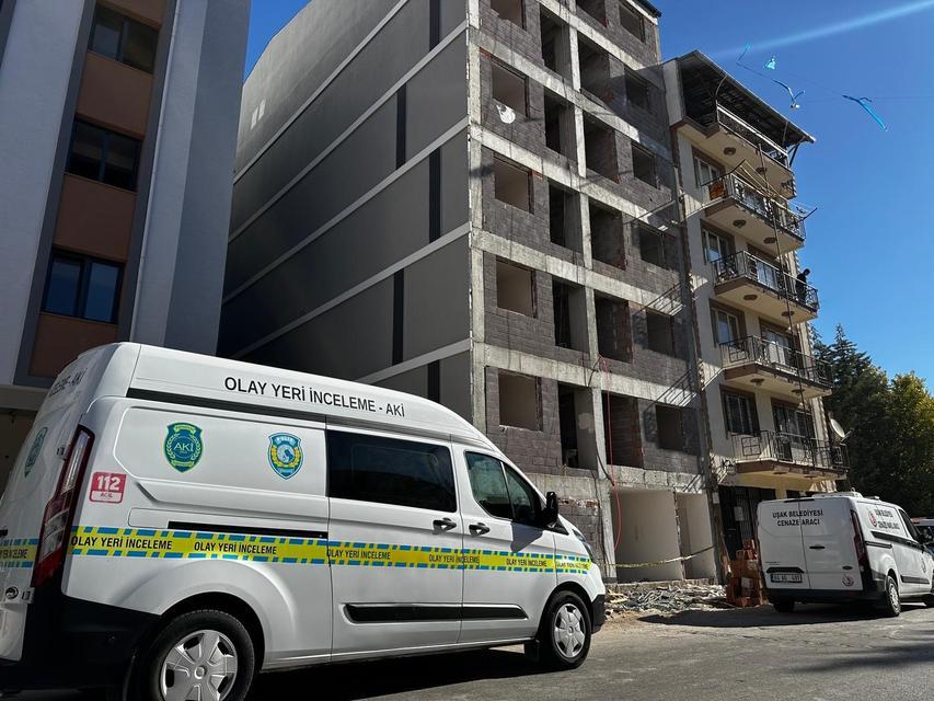 İnşaat halindeki apartmandan düşen kişi öldü