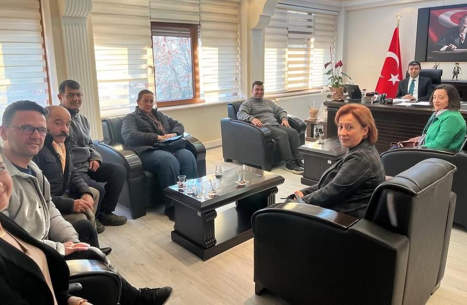 Yenipazar Kent Konseyi'nden protokol ziyareti