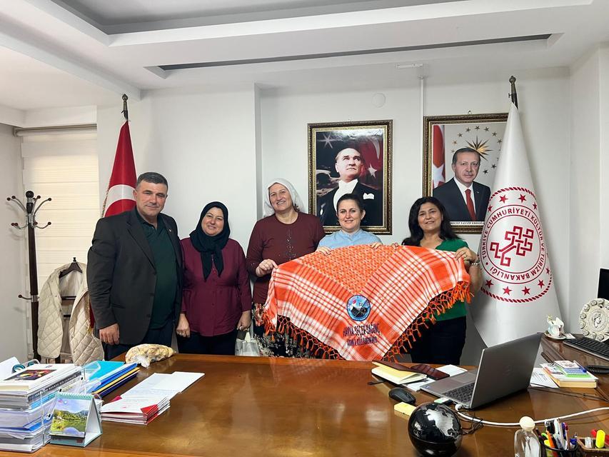 Germencik Yörükler Derneği’nden İl Kültür ve Turizm Müdürü’ne ziyaret