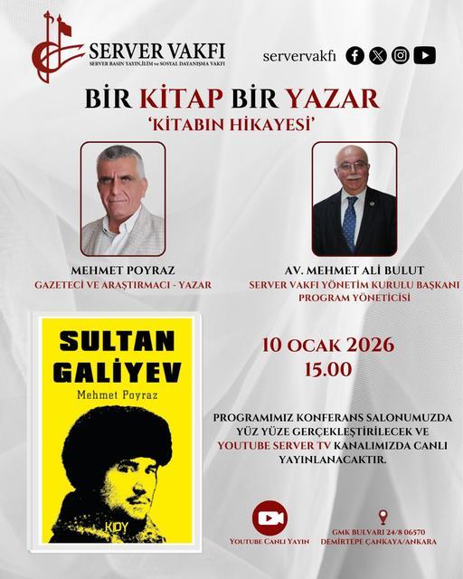 Gazeteci Mehmet Poyraz’dan Sultan Galiyev konferansı