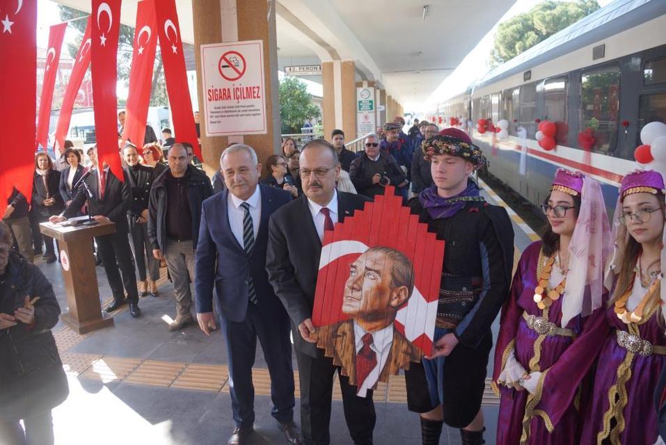 Atatürk’ün Aydın’a Gelişinin 95.Yıldönümü kutlandı