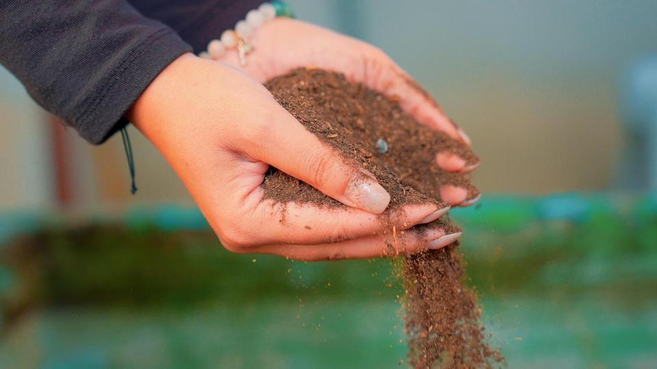 Didim’de pazar atıkları komposta dönüşüyor