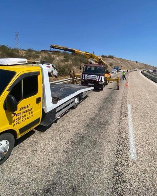 Trafik kazasında 1 kişi yaralandı