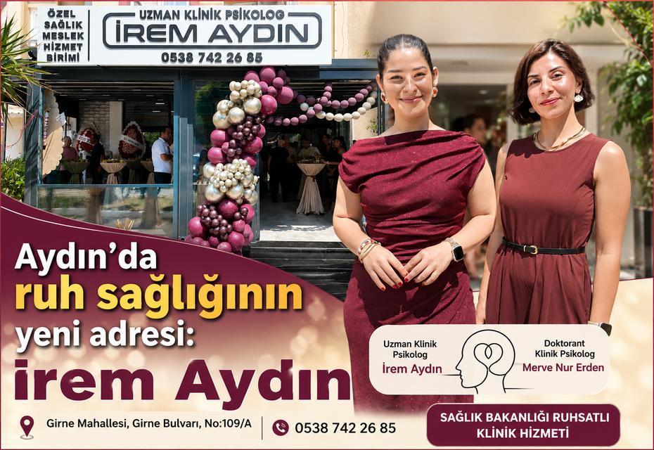 Aydın’da ruh sağlığının yeni adresi: İrem Aydın