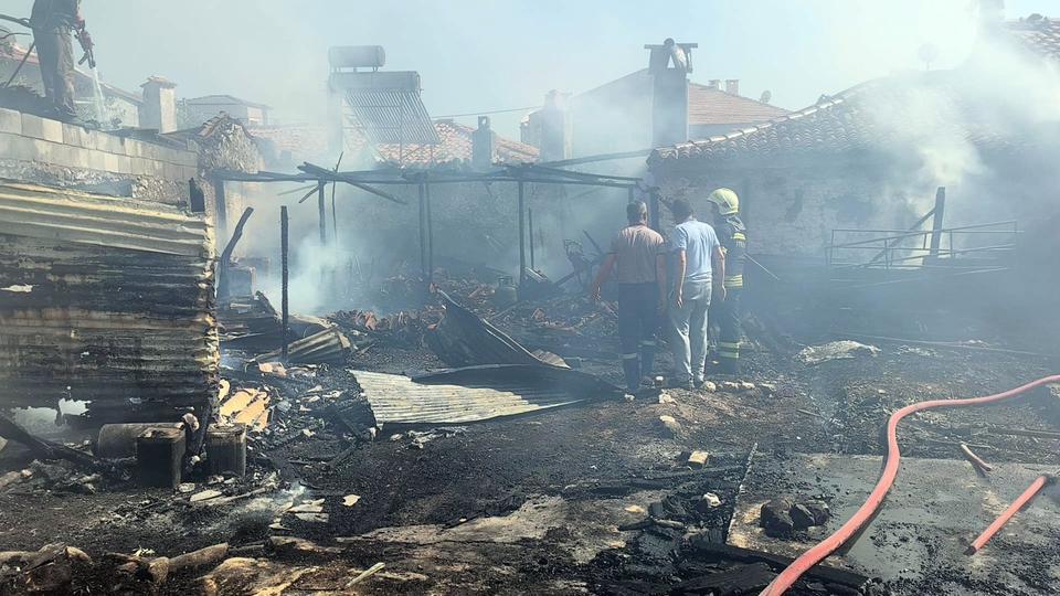 Muğla'da evde çıkan yangında yaşlı adam hayatını kaybetti
