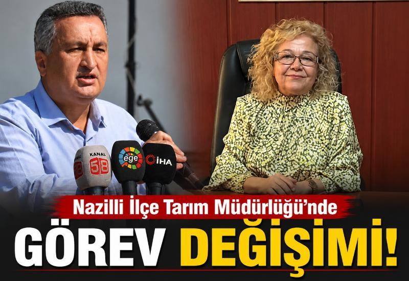 Nazilli İlçe Tarım Müdürlüğü'nde görev değişimi!