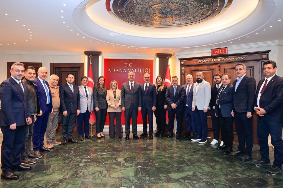 RATEM yönetiminden Adana Valisi’ne ziyaret