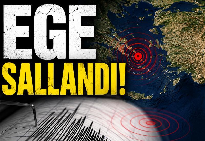Ege sallandı!