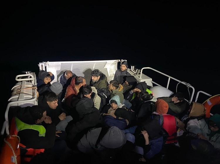 39 düzensiz göçmen yakalandı