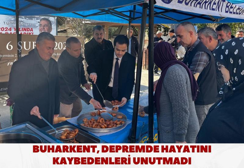 Buharkent, depremde hayatını kaybedenleri unutmadı