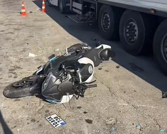 Feci motosiklet kazası: 1 ölü, 1 yaralı