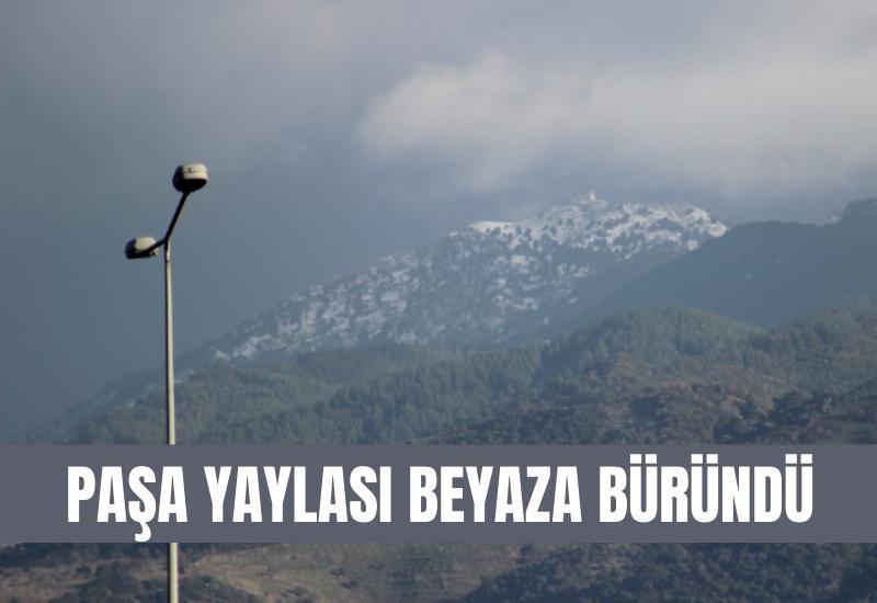 Paşa Yaylası beyaza büründü