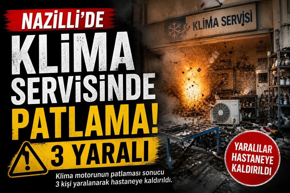 Nazilli’de klima tamiri faciaya dönüştü