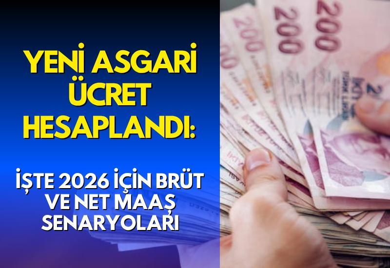 2026 Asgari Ücreti İçin İlk Rakamlar Belli Oldu