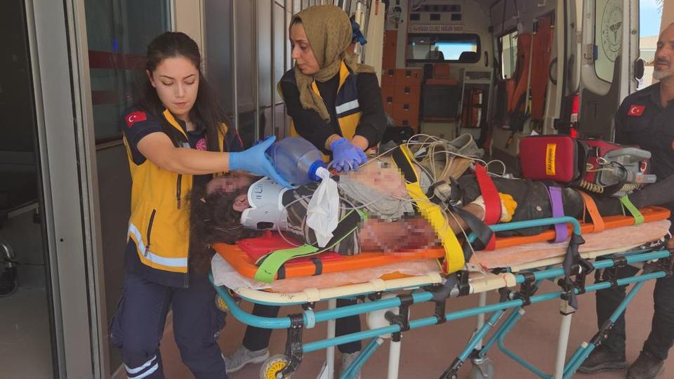 Cami inşaatından düşen işçi, hayatını kaybetti