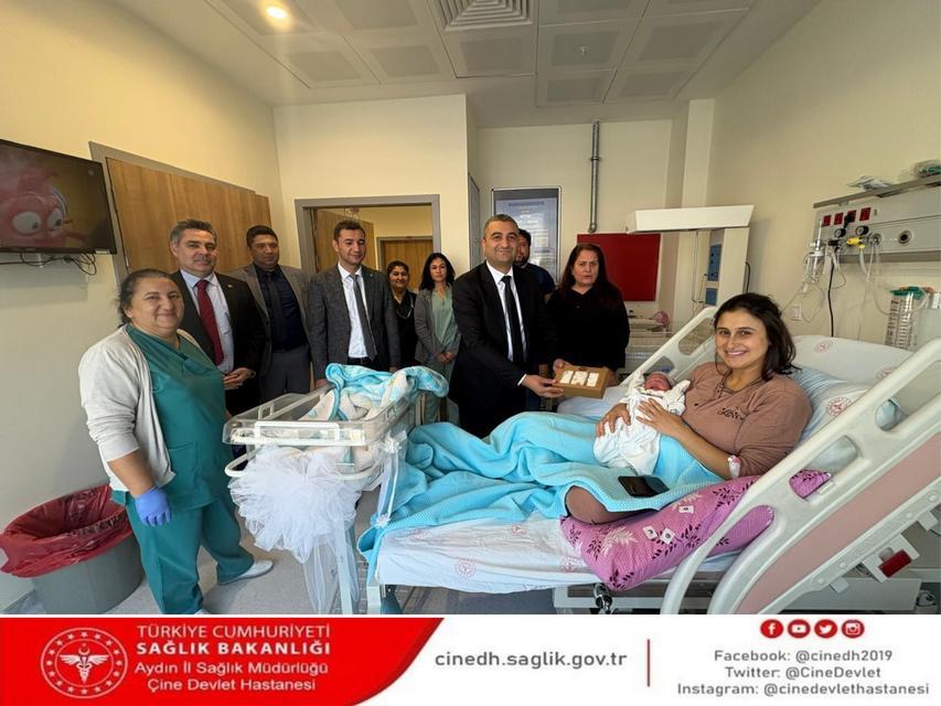 Çine Devlet Hastanesi’nde anne ve bebek sağlığı öncelikli