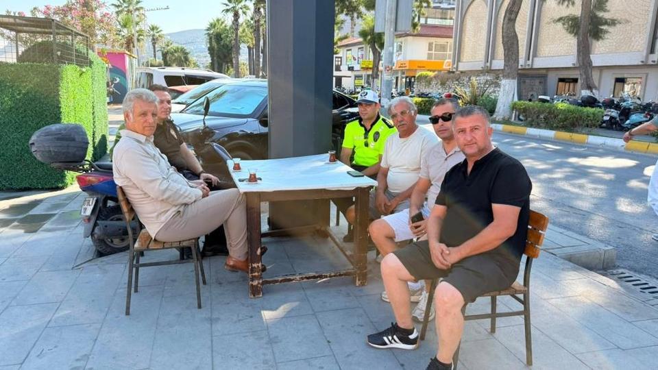 Kuşadası'nda cep uygulama noktası yerinde incelendi