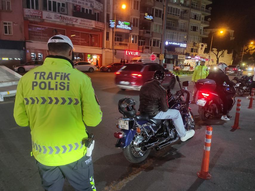 Aydın'da trafik denetimlerinde 25 bin araca işlem yapıldı