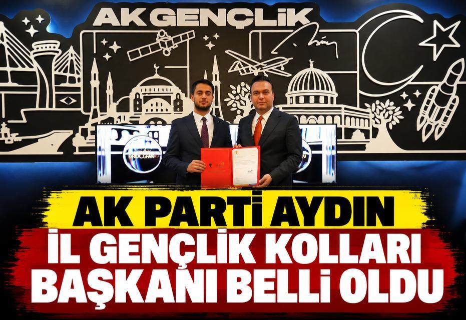 AK Parti Aydın İl Gençlik Kolları Başkanı belli oldu