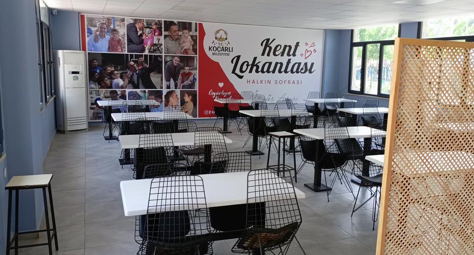 Koçarlı Belediyesi Kent Lokantası hizmete başlıyor