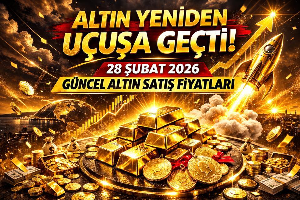 Altın yeniden uçuşa geçti! 28 Şubat 2026 güncel altın satış fiyatları