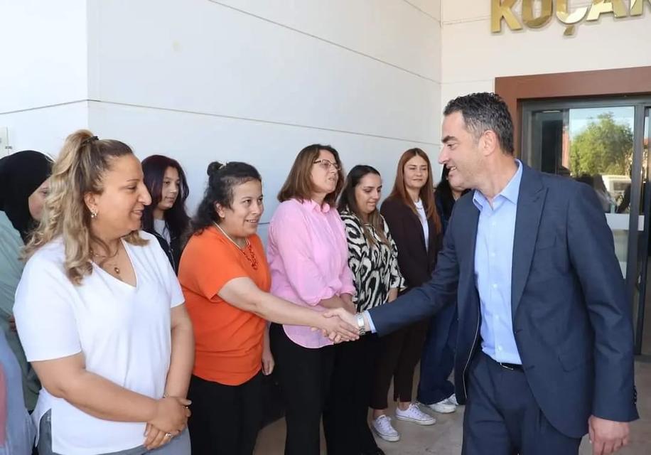 Koçarlı'nın yeni başkanı Arıcı mesaisine başladı