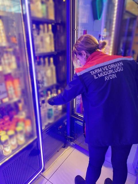 Yılbaşı öncesi Bozdoğan'da umuma açık eğlence yerleri denetlendi