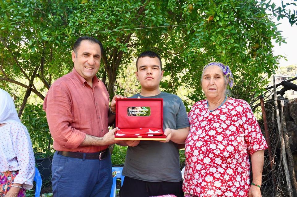 Çineli Kıbrıs Gazisi Serin'in ailesi yalnız bırakılmadı