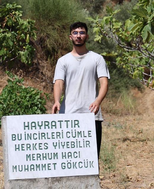Aydın'da şaşırtan levha