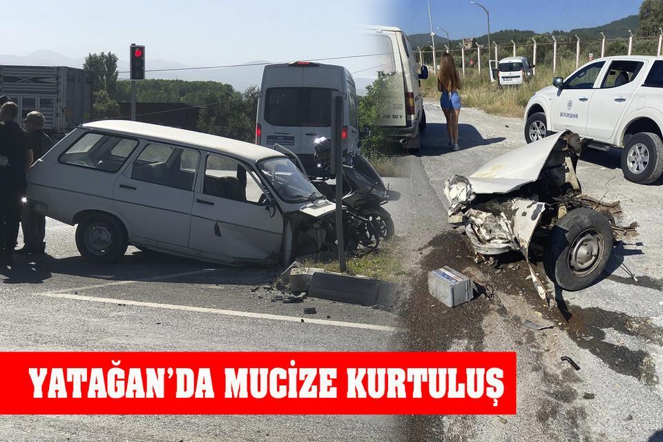 Yatağan’da mucize kurtuluş