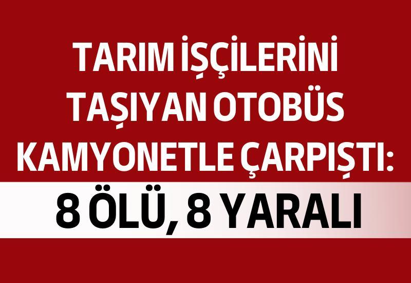 ABD’nin Florida eyaletinde tarım işçilerini taşıyan otobüs kamyonetle çarpışması sonucu 8 kişi hayatını kaybetti, 8 kişi de yaralandı.
ABD’nin Florida eyaletinde yer alan Dunnellon’daki Cannon Farms'a giden tarım işçilerini taşıyan otobüs kamyonetle çarpıştı. Sabah saatlerinde meydana gelen kazada, 8 kişi hayatını kaybetti, 8 kişi de yaralandı. Yetkililer, otobüste 53 kişinin bulunduğunu belirterek, 37 yolcunun kazada hafif şekilde yaralandığını aktardı. (İHA)