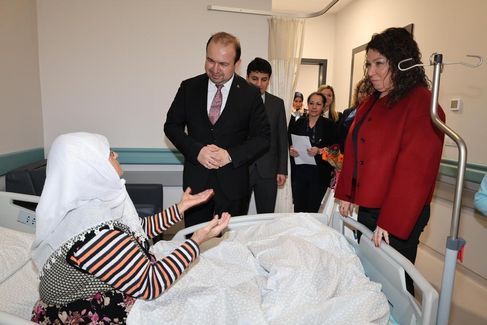 Aydın Şehir Hastanesi’ne ilk yatışı yapılan hastalar onlar oldu