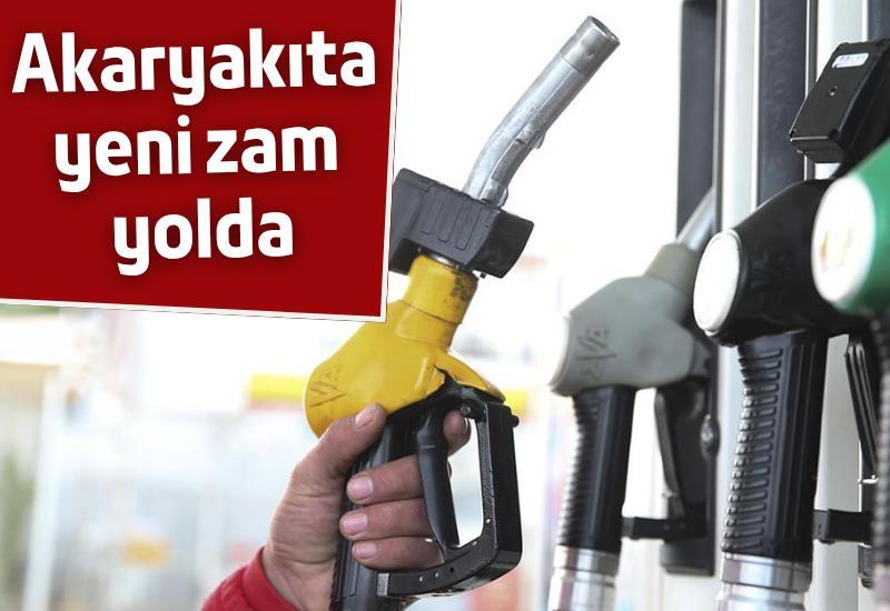 Akaryakıta yeni zam yolda