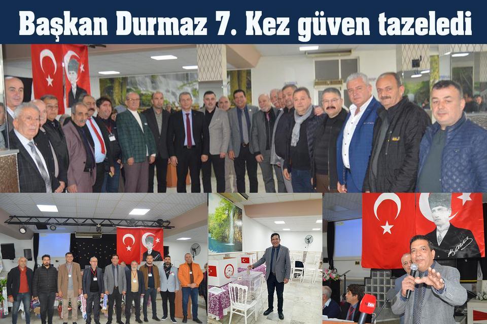 Başkan Durmaz 7. kez güven tazeledi