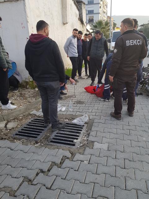BUHARKENT'TE MOTOSİKLET KAZASI: 2 YARALI