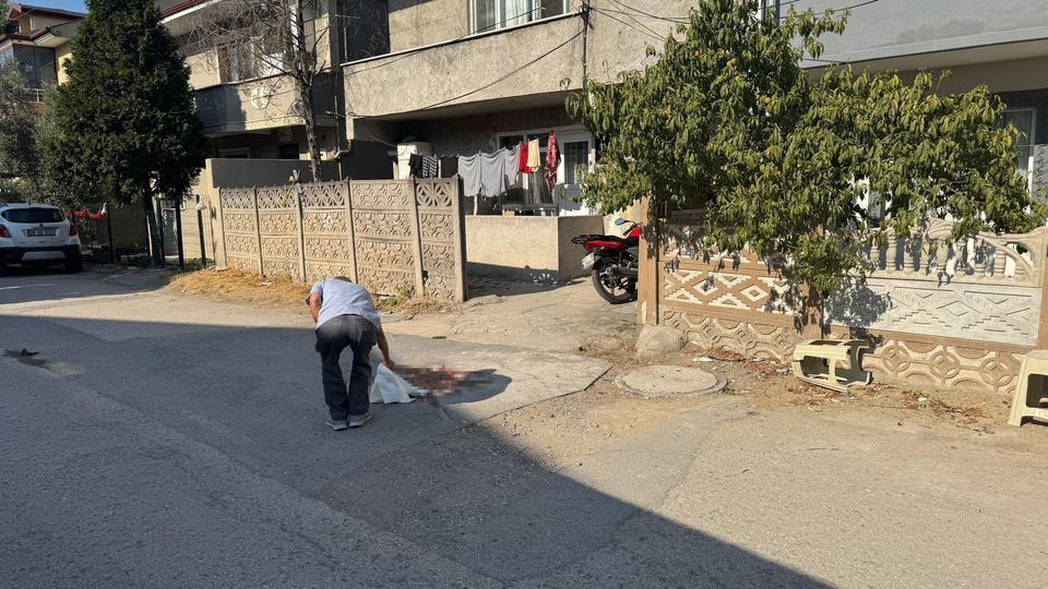 Babasını öldürdü