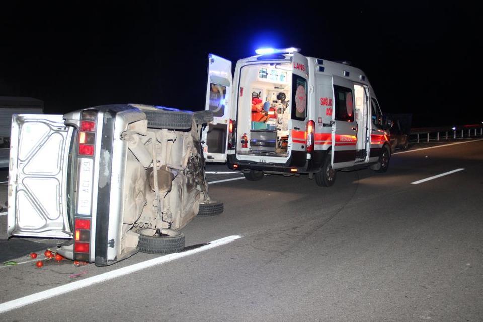 Zincirleme trafik kazası: 1’i ağır 10 yaralı